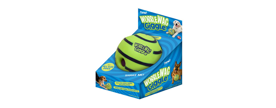 Wobble Wag Giggle Ball Dog Toy