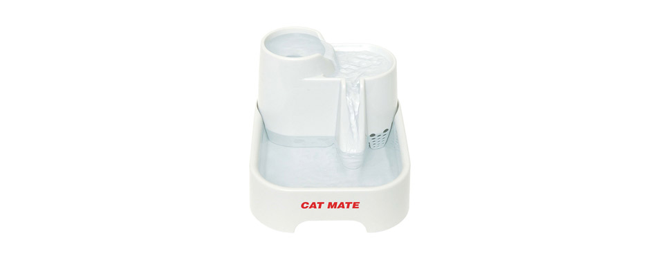 Cat Mate Shell Plastic Dog & Cat Fountain