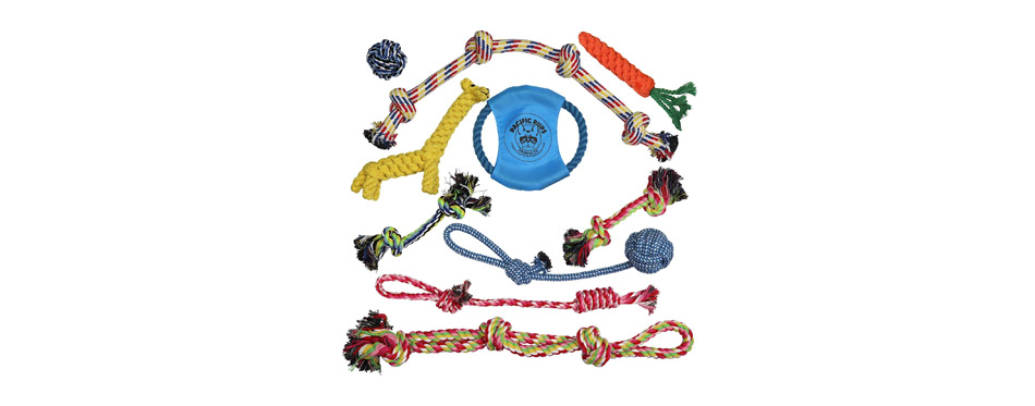 Pacific Pups Rescue Assorted Rope Dog Toys