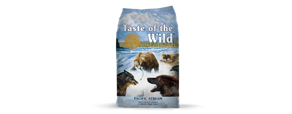Best Overall: Taste Of The Wild Pacific Stream Grain-Free Dog Food