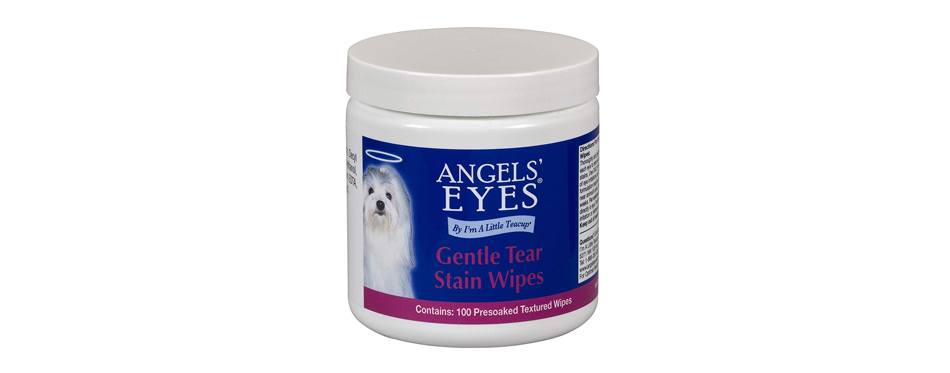 Easy to Use: Angels' Eyes Gentle Tear Stain Wipes