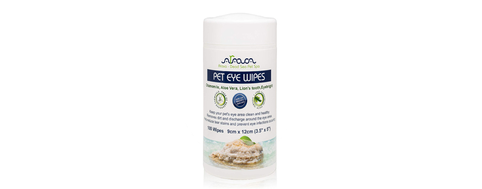 Best for Sensitive Eyes: Arava Pet Eye Wipes