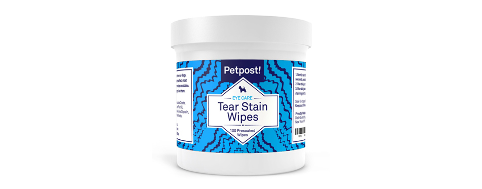 Recyclable Packaging: Petpost Tear Stain Wipes