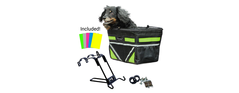 Travelin K9 Pet-Pilot Dog Bike Basket