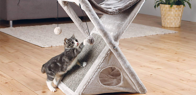 TRIXIE-Pet-Products-Miguel-Fold-and-Store-Cat-Tower-featured