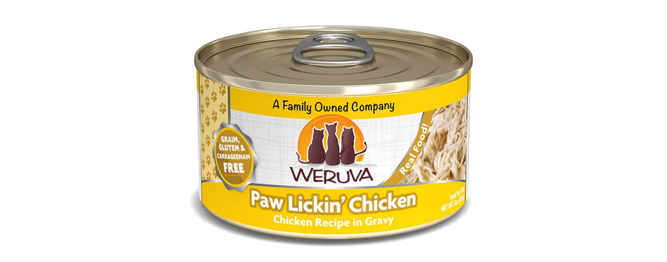 Weruva Paw Lickin' Chicken in Gravy Canned Cat Food