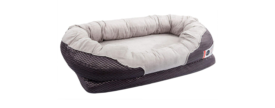 Best Bolster: BarksBar Snuggly Sleeper Orthopedic Bolster Bed