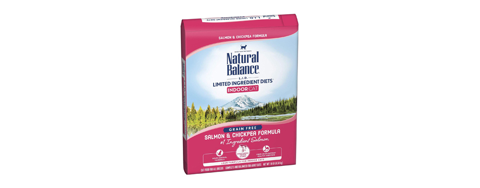 Best L.I.D.: Natural Balance Indoor Grain-Free Salmon & Chickpea