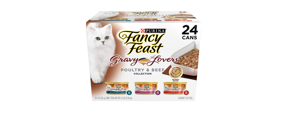 Best Senior Food: Purina Fancy Feast Gravy Lovers Canned Cat Food