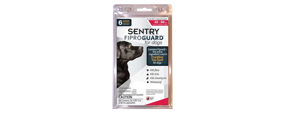 Sentry Fiproguard for Dogs