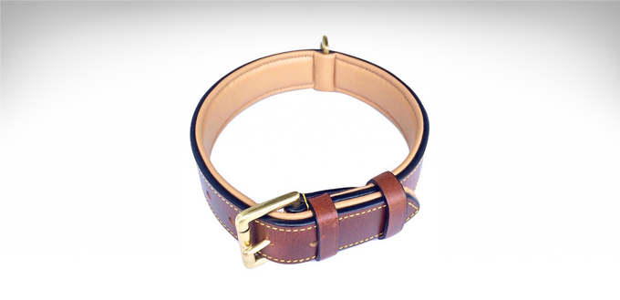 Soft-Touch-Leather-Dog-Collar