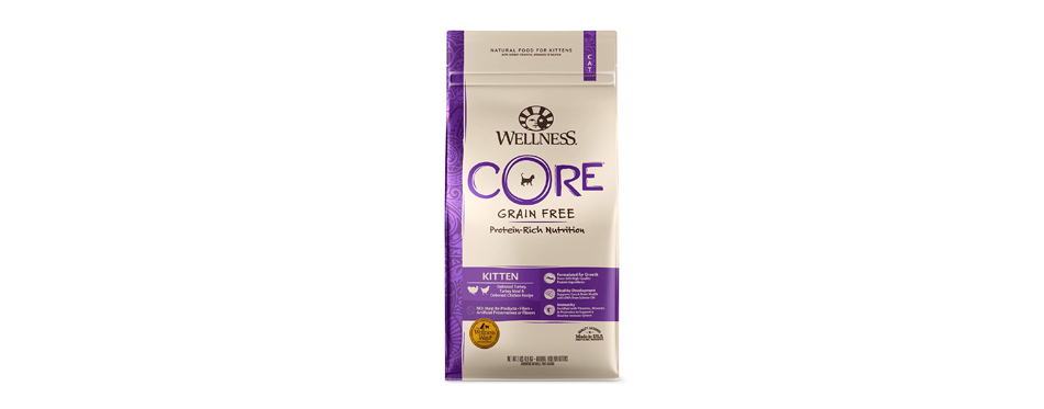 Best Dry: Wellness CORE Grain-Free Kitten Formula