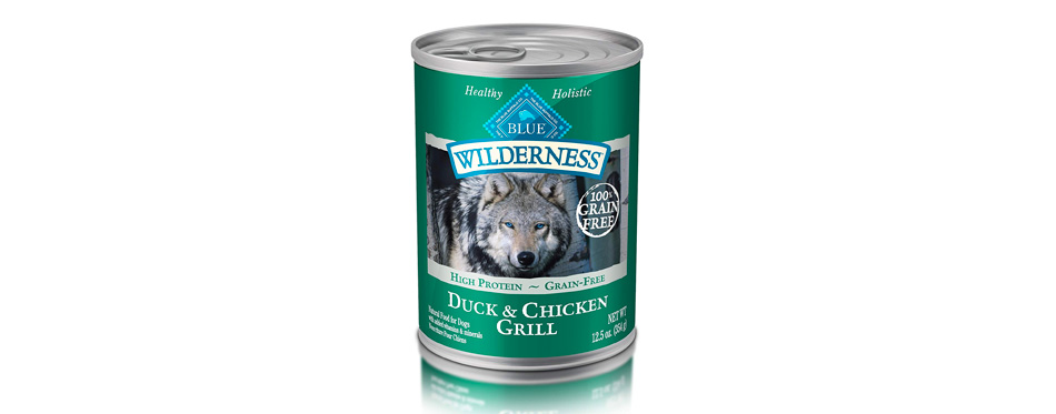 Best Gluten-Free: Blue Buffalo Wilderness Duck & Chicken Grill