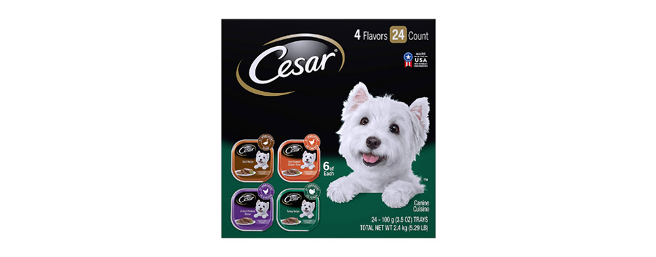 cesar dog food reviews uk