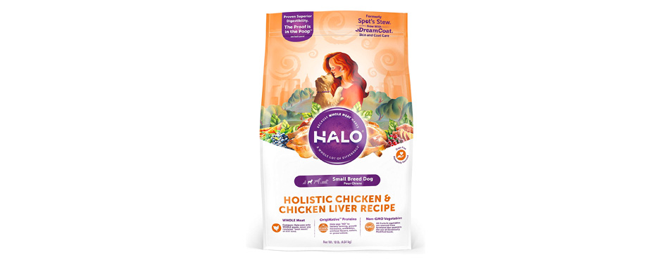 Halo Holistic Chicken Small Breed Dry Dog Food