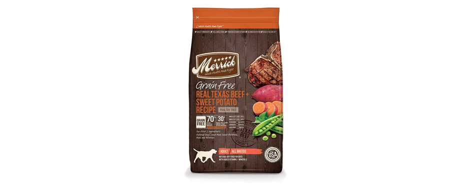 Merrick Real Texas Beef + Sweet Potato Recipe