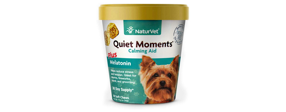 Best Soft Chews: NaturVet Quiet Moments Soft Chews Calming Supplement for Dogs