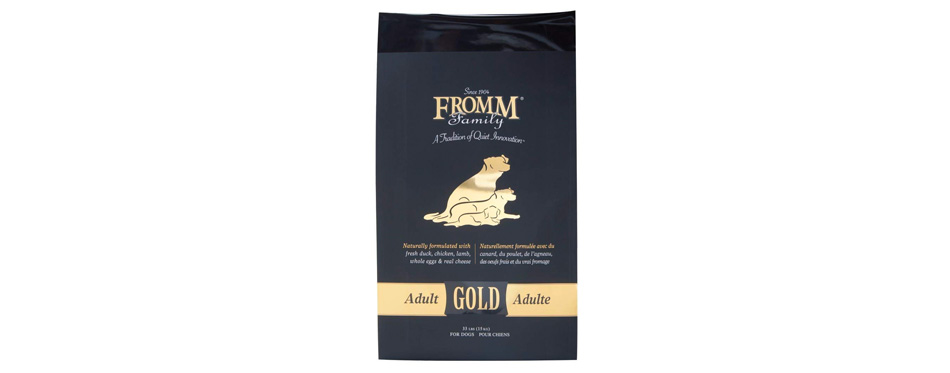 Best Whole Grain: Fromm Family Adult Gold Dog Food