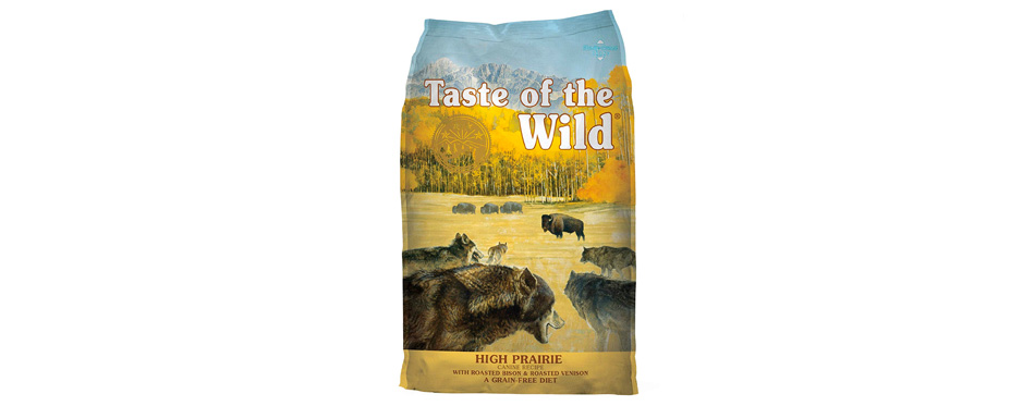 Best for Sensitive Stomachs: Taste of the Wild High Prairie Dog Food