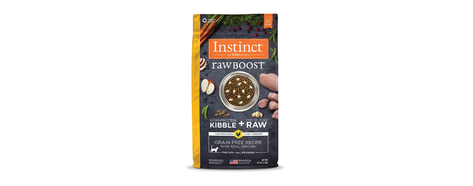 Best Grain-Free: Instinct Raw Boost Grain-Free Recipe with Real Chicken