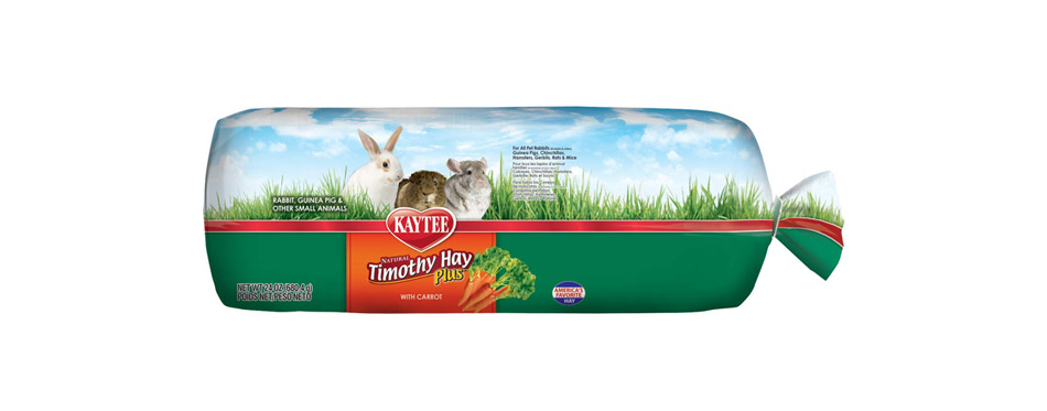 KAYTEE® All Natural Timothy Hay Plus Carrot