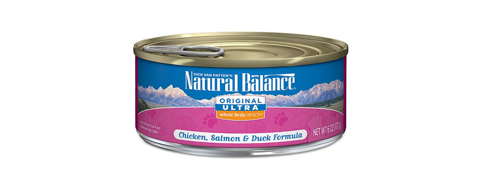 Best Wet Food: Natural Balance Original Ultra Chicken, Salmon & Duck Formula