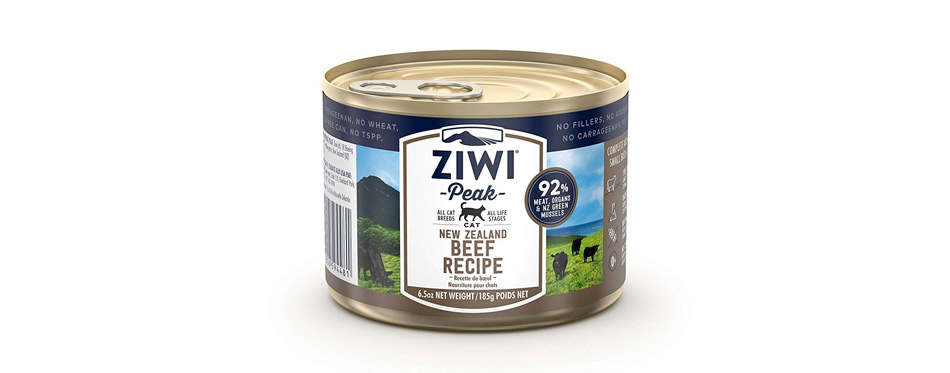 Ziwi Peak Beef Recipe Canned Cat Food