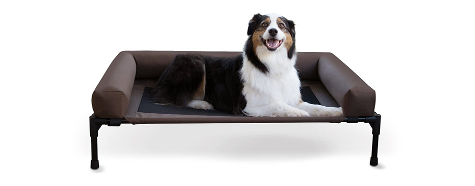 K&H Pet Products Original Bolster Elevated Dog Bed