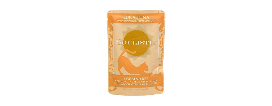 Soulistic Luna Tuna Dinner in Pumpkin Soup Cat Food Pouch