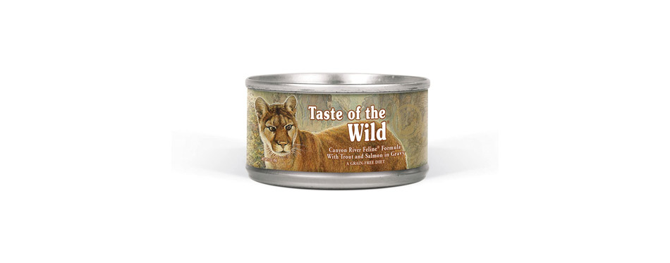 Best Wet Option: Taste Of The Wild Real Meat Recipe Canned Cat Food