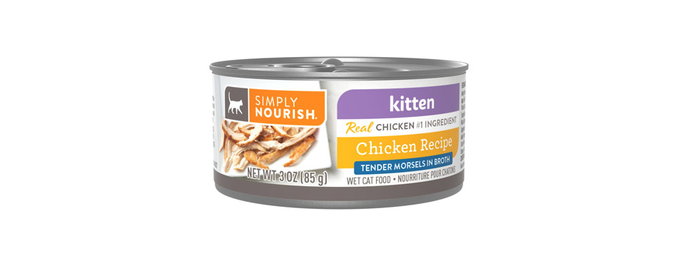 Best Canned Option: Simply Nourish Essentials Chunks in Gravy Cat Food