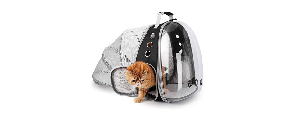 Best Overall: Lollimeow Pet Carrier Backpack