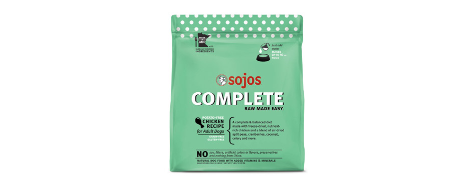 Sojos Complete Chicken Recipe Dehydrated Dog Food