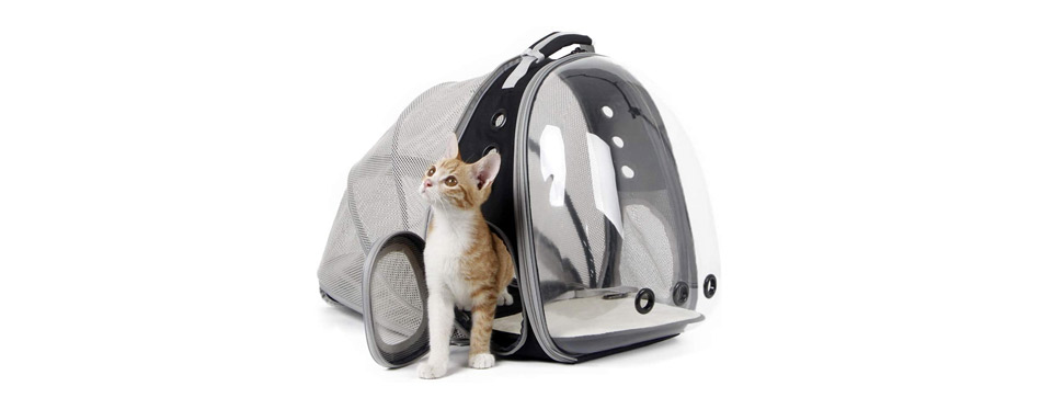 Stylish Option: Halinfer Space Capsule Cat Backpack