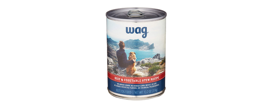 Amazon Brand Wag Wet Canned Dog Food