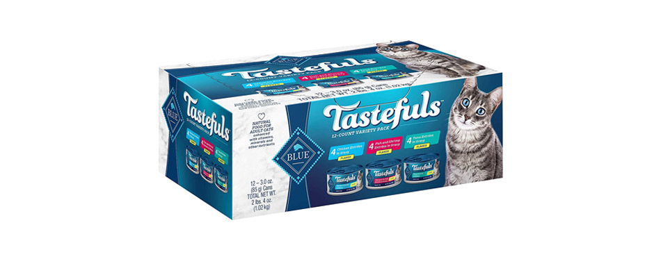 Blue Buffalo Tastefuls Natural Flaked Wet Cat Food