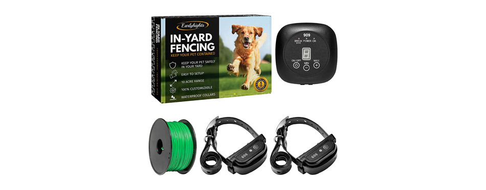 Earlyhights Underground Electric Dog Fence System