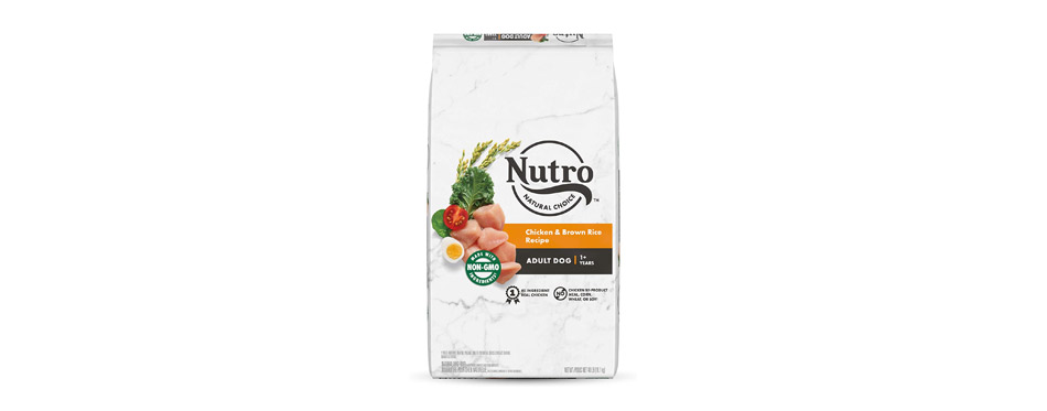 Non-GMO Ingredients: Nutro Natural Choice Adult Chicken & Brown Rice Recipe