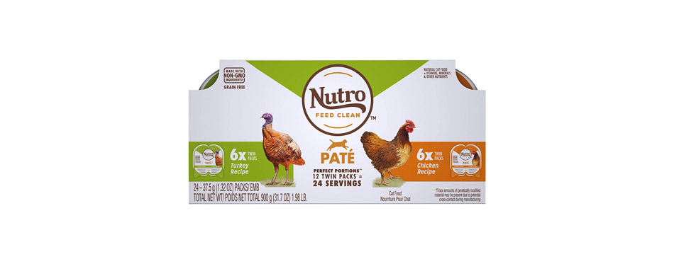 NUTRO Perfect Portions Grain Free Natural Wet Cat Food