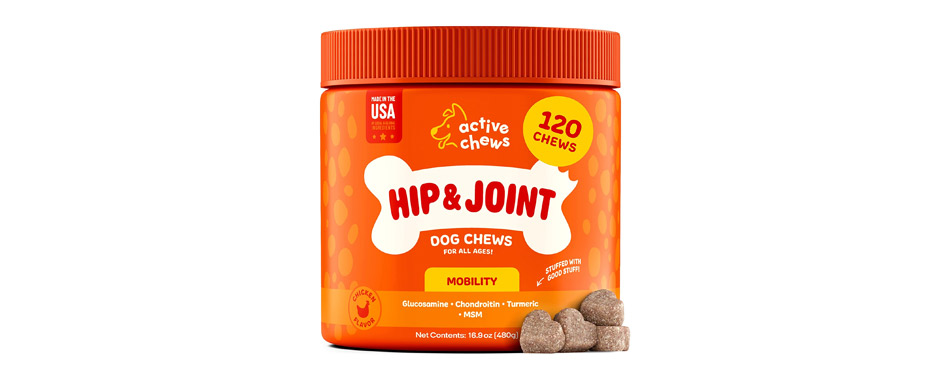 Active Chews Hip And Joint Dog Chews