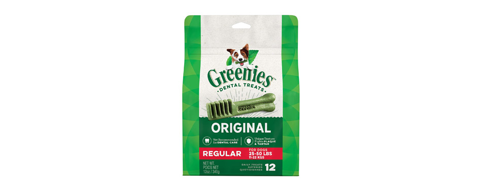 Best Dental: Greenies Regular Dental Dog Treats