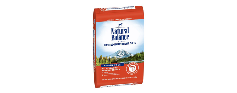 Best Overall: Natural Balance L.I.D. Salmon & Sweet Potato Formula