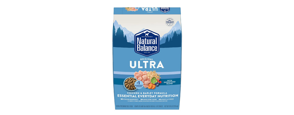 Best Gluten-Free: Natural Balance Original Ultra Chicken & Barley Formula