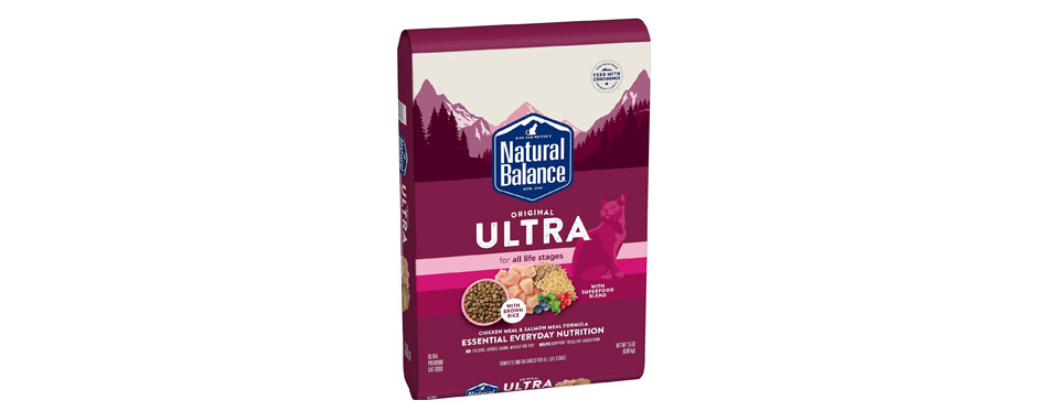 Best All Life Stages Food: Natural Balance Original Ultra Chicken Meal & Salmon Meal Formula