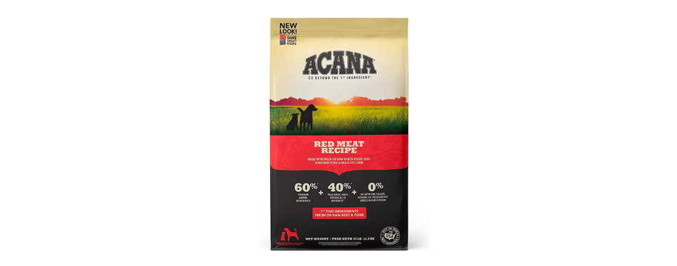 ACANA Red Meat Formula Grain-Free Dry Dog Food