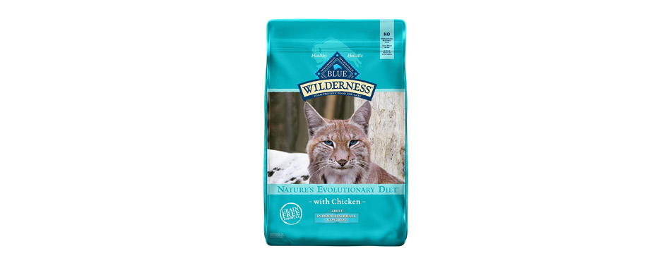 Blue Buffalo Wilderness Hairball Control Cat Food