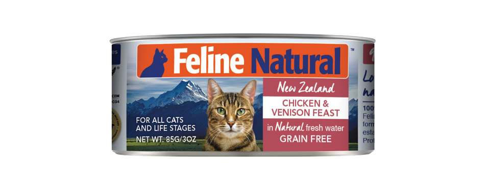 Premium Pick: Feline Natural Chicken & Venison Feast Grain-Free
