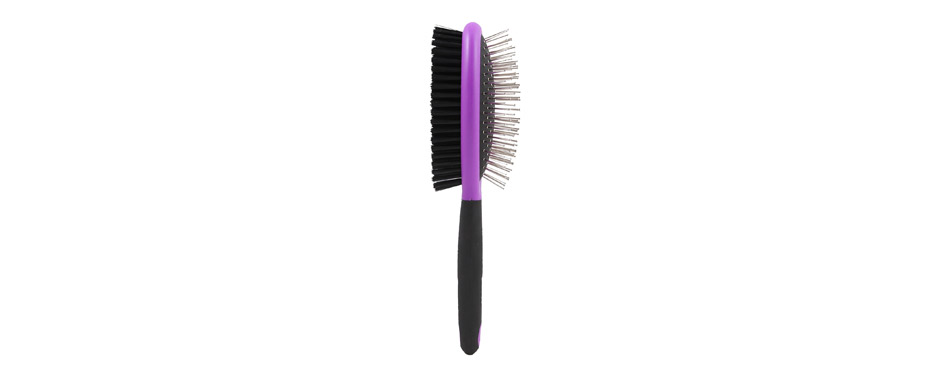 Best Double Sided: Hartz Groomer's Best Combo Dog Brush