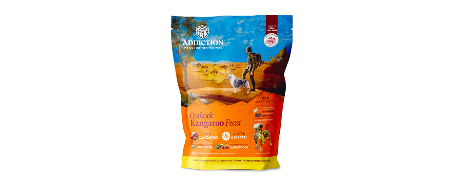 Addiction Outback Kangaroo Feast Raw Dog Food