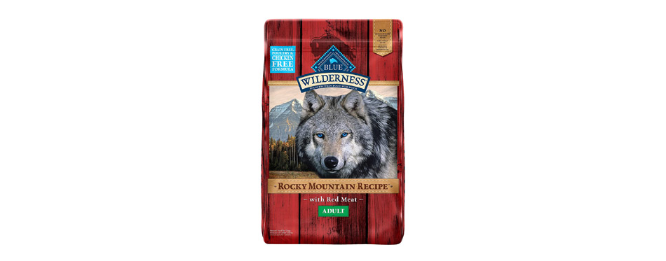 Best Natural: Blue Buffalo Wilderness Rocky Mountain Recipe High Protein